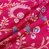 Pink Colour Pure Katan Silk Handwoven Banarasi Saree