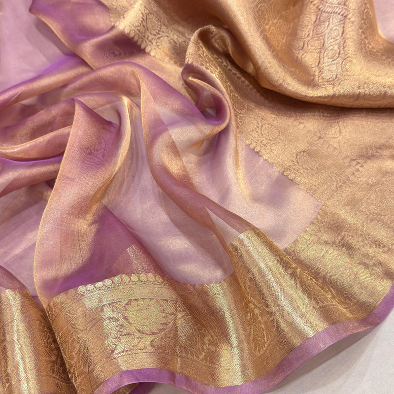 Pure Tissue Silk Handwoven Banarasi Saree