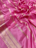 Pure Katan Silk Handwoven Tanchoi Banarasi Saree