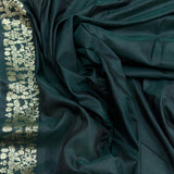 Pure katan silk Handwoven banarasi saree