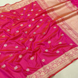 Pure Katan Silk Handwoven Banarasi Saree