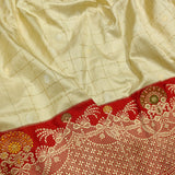 Pure Katan Silk Handwoven Banarasi Saree