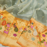 Pure Tissue Silk Handwoven Banarasi Saree