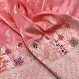 Pure Katan Silk Handwoven Banarasi Saree