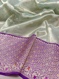 Pure Tissue Silk Handwoven Banarasi Saree
