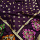 Pure Katan Silk Handwoven Banarasi Saree