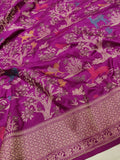 Pure Katan Silk Handwoven Banarasi Saree