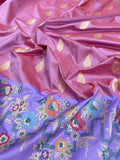 Pure Katan silk handwoven banarasi saree