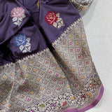 Pure Katan Silk Handwoven Banarasi Saree