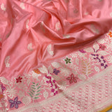 Pure Katan Silk Handwoven Banarasi Saree