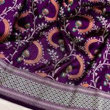 Pure Katan Silk Handwoven Banarasi Saree