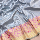 Pure tissue silk Handwoven banarasi saree