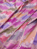 Multicolor  Pure Katan Silk Handwoven Banarasi Rangkat Saree