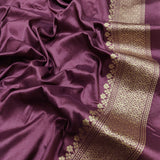 Pure Kora Silk Handwoven Banarasi Saree
