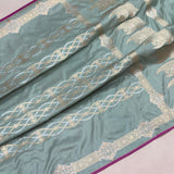 Pure katan silk Handwoven banarasi saree