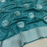 Pure katan silk Handwoven banarasi saree