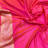 Pure Katan Silk Handwoven Banarasi Saree