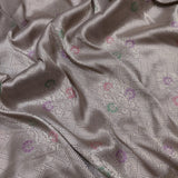 Pure Katan Silk Handwoven Tanchoi Banarasi Saree