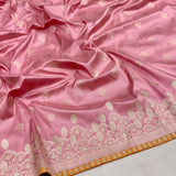 pure katan silk handwove Banarasi saree