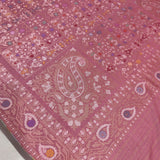 Pure cotton jamdani handwoven Banarasi saree