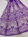 Purple Color Banarasi Katan Silk Lehenga