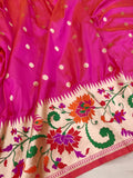 Pure Katan Silk Handwoven Banarasi Saree