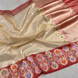 Pure tissue Handwoven banarasi saree