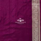 Katan Ektara Silk Handwoven Banarasi Saree